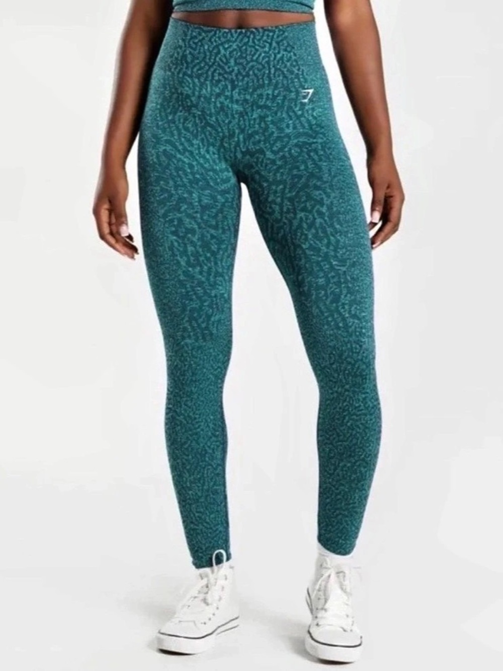 Barely worn Gymshark Adapt Animal Seamless Leggings Animal Print. Size M
